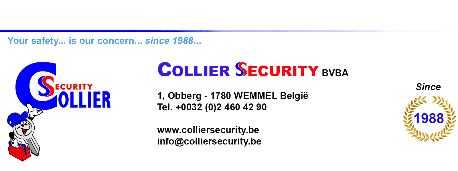 slotenmakers Sint-Pieters-Leeuw Collier Security BVBA