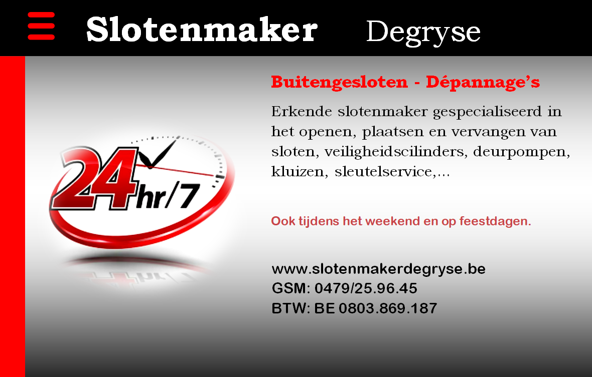 slotenmakers Roeselare Slotenmaker Degryse