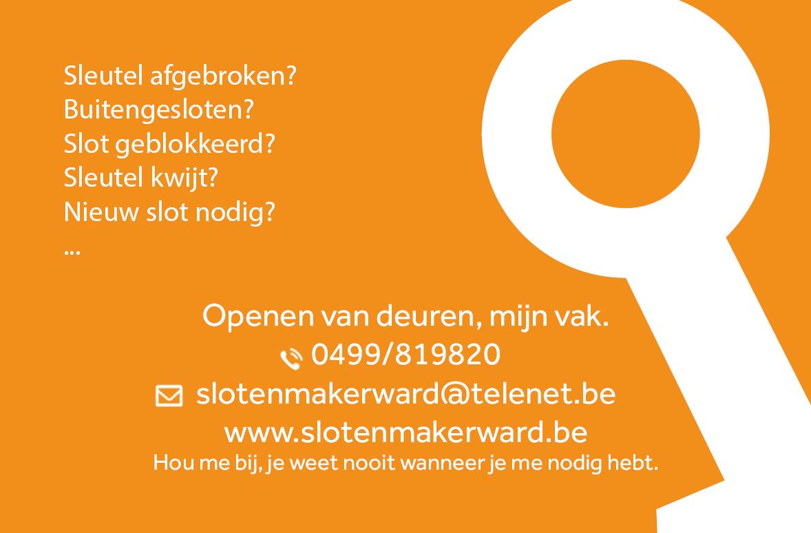 slotenmakers Menen | Slotenmaker Ward